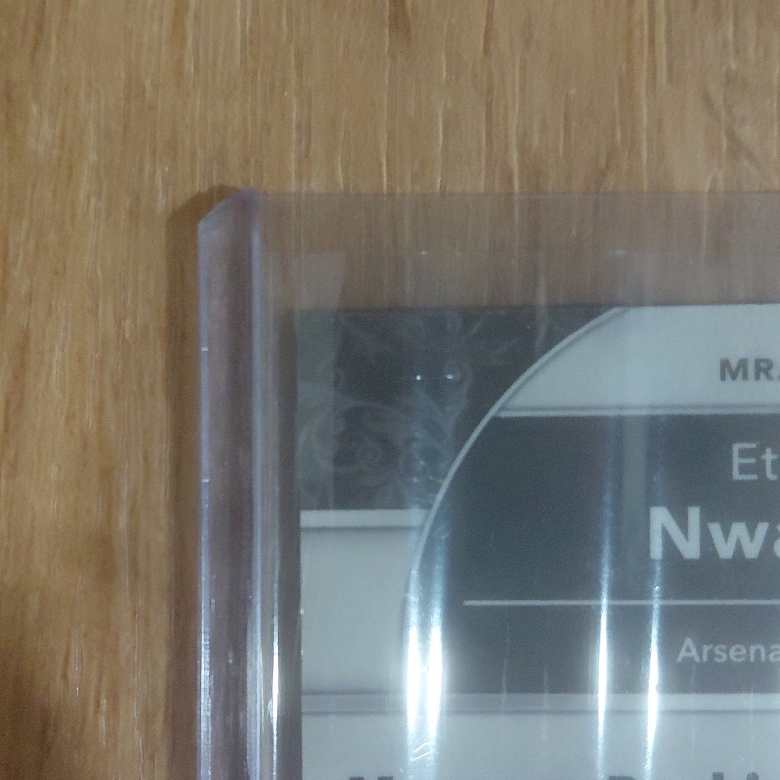 Topps Museum UEFA Club 2024-25 Ethan Nwaneri Arsenal Rookie Auto 13/199 MRA-NW view 10