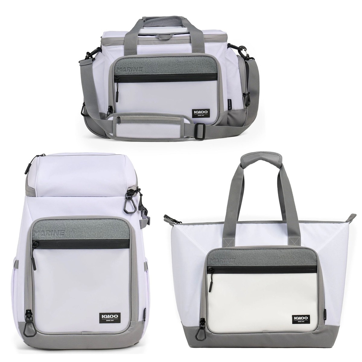 igloo marine ultra tackle box 40 can cooler bag White Backpack 30 18.74 in Bolsa Térmica Marine Ultra Tacklebox