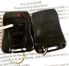 1 Pursuit PRO94BT2 Keyless Entry Remote Control car start 2 btn Key Fob ELVAT5B