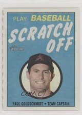 2019 Topps Heritage 1970 Topps Scratch Off Paul Goldschmidt #9 v9t
