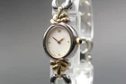 Vintage *N MINT* Seiko Noevir V400-5950 Pink Gold Dial Quartz Womens Watch JAPAN
