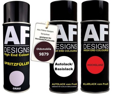 Spritzfüller Set für Oldsmobile 9879 Roxo Rosseti Perol. Klarlack Spritzfüller G