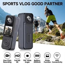 Portable 4K HD Dual Lens Night Vision Handheld Camera Pocket Camera Vlogging