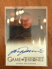 James Faulkner &middot; Game of Thrones &middot; Randyll Tarly &middot; Sammelkarte &middot; Autogramm