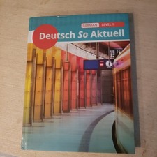 Deutsch So Aktuell Level 1 German 8th Edition...