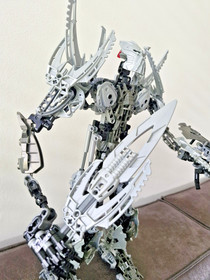 LEGO Bionicle Toa Mata Nui MOC Silver Ignika Thonax My Own Creation