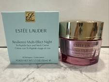 Estee Lauder Resilience Multi-Effect Night Tri-Peptide Face Neck Creme 1.7oz NIB