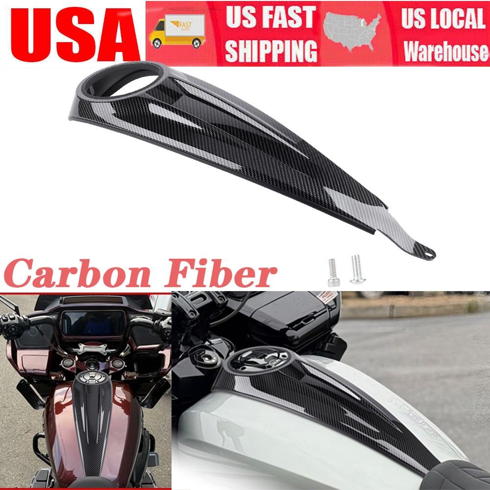Carbon Fiber Dash Panel Console Cover for Harley 2023-25 Touring FLTRXSE FLHXSE