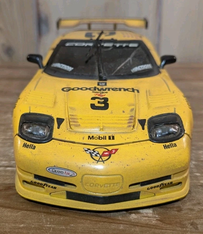 ACTION 1:18 Scale #3 Earnhardt/Jr 2001 Corvette C5R Raced Ver. Rolex 24HR *READ - Image 4 of 4