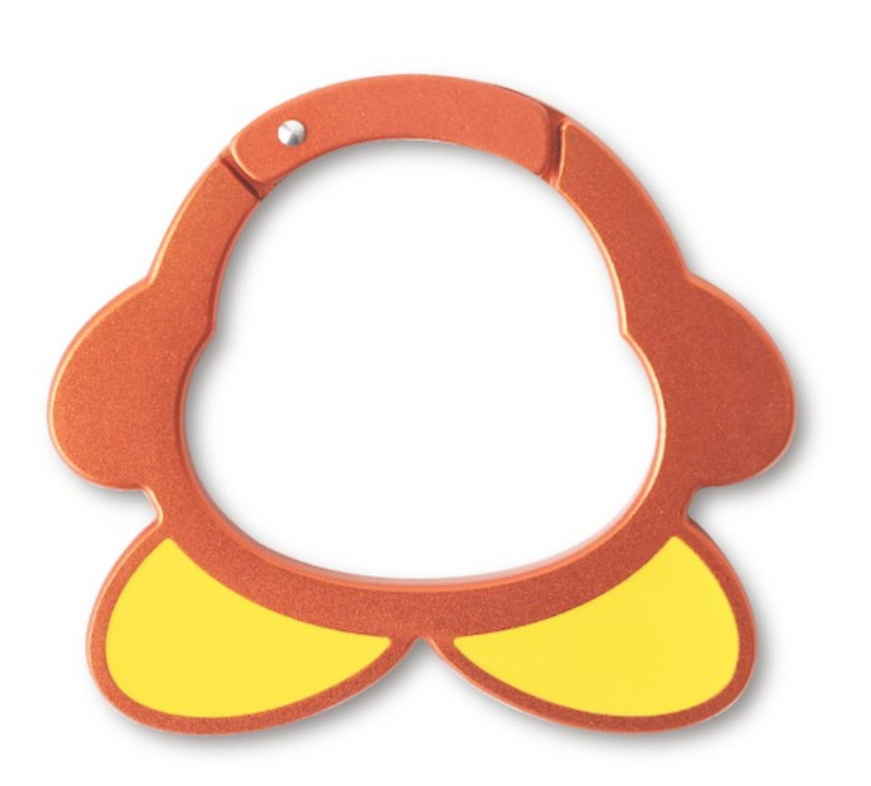Kirby Super Star Silhouette Carabiner Waddle Dee