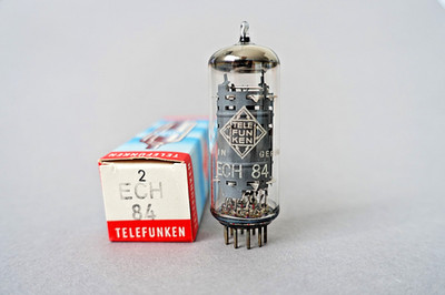 5 x NOS ECH84, TELEFUNKEN, DIAMONDS, AMP TESTED, OWN BOXES, SAME BATCH