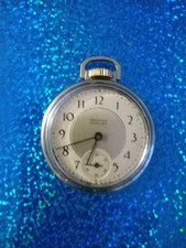 Working Vintage Pocket Ben pocket Watch By Westclox ...Working
