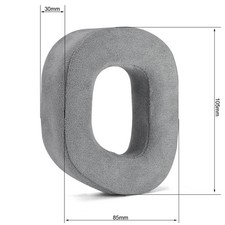 Thickened Sponge Ear Pads Cushion Earmuff For CORSAIR HS80 RGB Wireless Headset