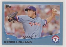 2013 Topps Wal-Mart Blue Derek Holland #591 0wp8