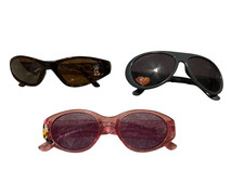 Lot of 3 Disney Toddler Sunglasses Cars Mickey Minnie Beach Kids