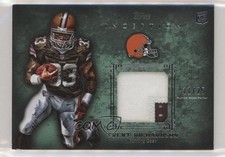 2012 Topps Inception Rookie Relics Green 11/25 Trent Richardson #RP-TR Patch 0c3