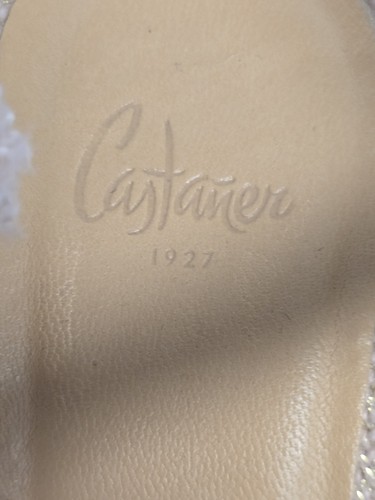 Castaner Bromelia Frayed Canvas Wedge Rose Espadrilles EU38/7.5. D240155 - Picture 8 of 10