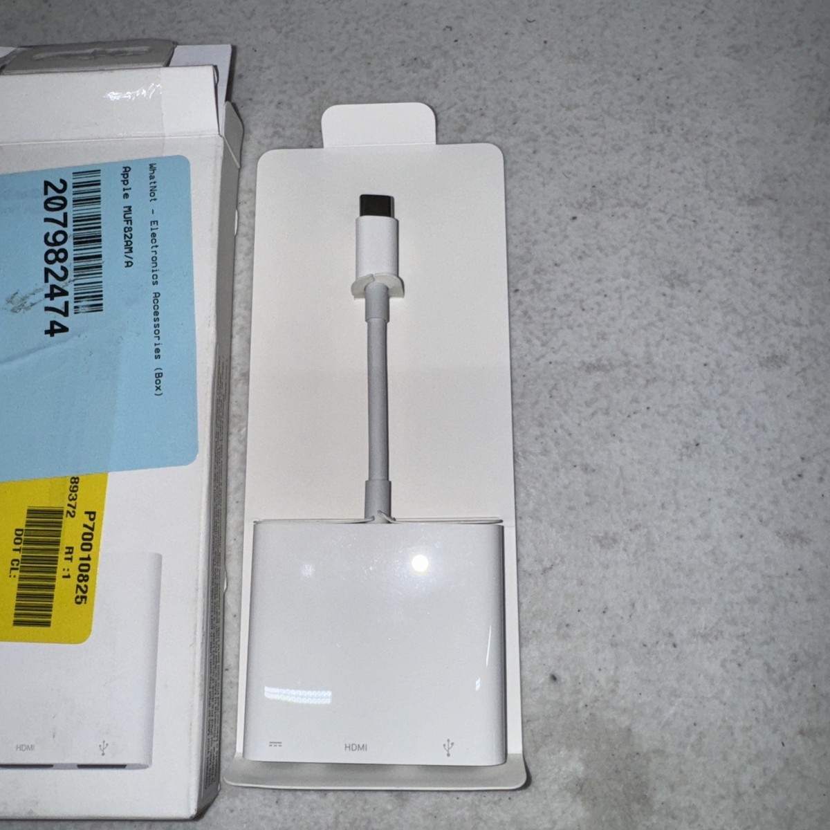 Apple USB-C Digital Audio / Video AV Multiport Adapter | MW5M3AM/A