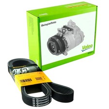 VALEO Klimakompressor + CONTI 5PK1370 für OPEL CORSA C