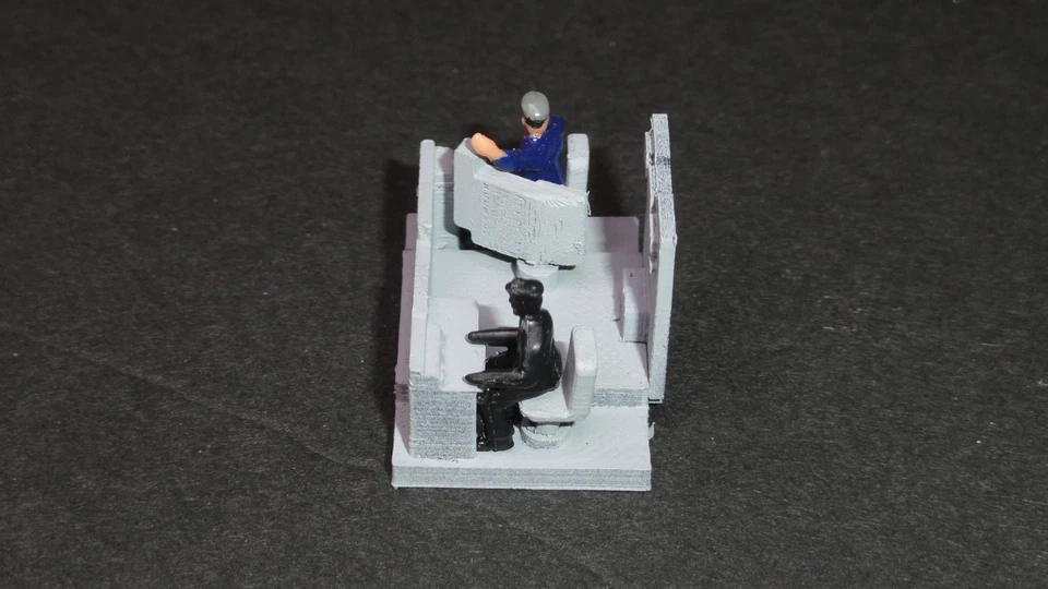 3D Printed GP,SD Locomotive Series Custom Cab Interior .HO . RARE - Image 2 of 4