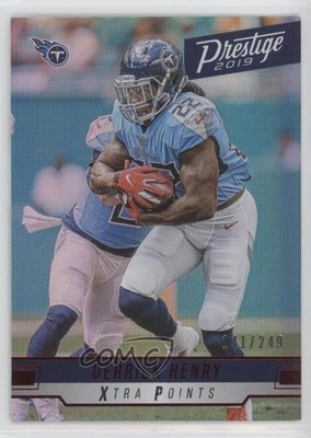 2019 Panini Prestige Xtra Points Red 141/249 Derrick Henry #175 06m3
