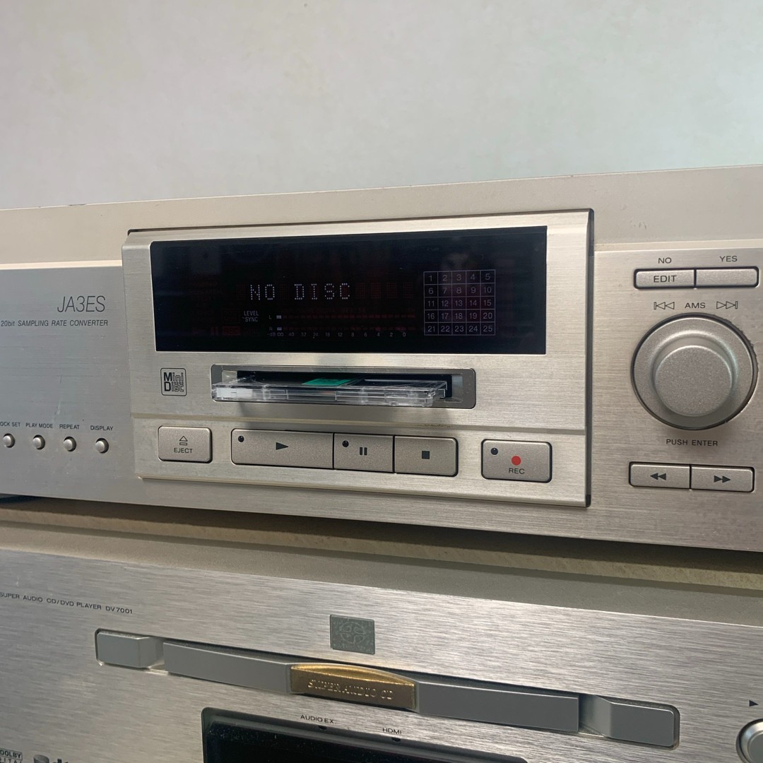 SONY MDS-JA3ES MiniDisc Deck Player Operation confirmed | eBay