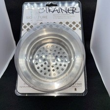 Signature Hardware - Strainer Basket and Stopper Flange- Brushed Nickel