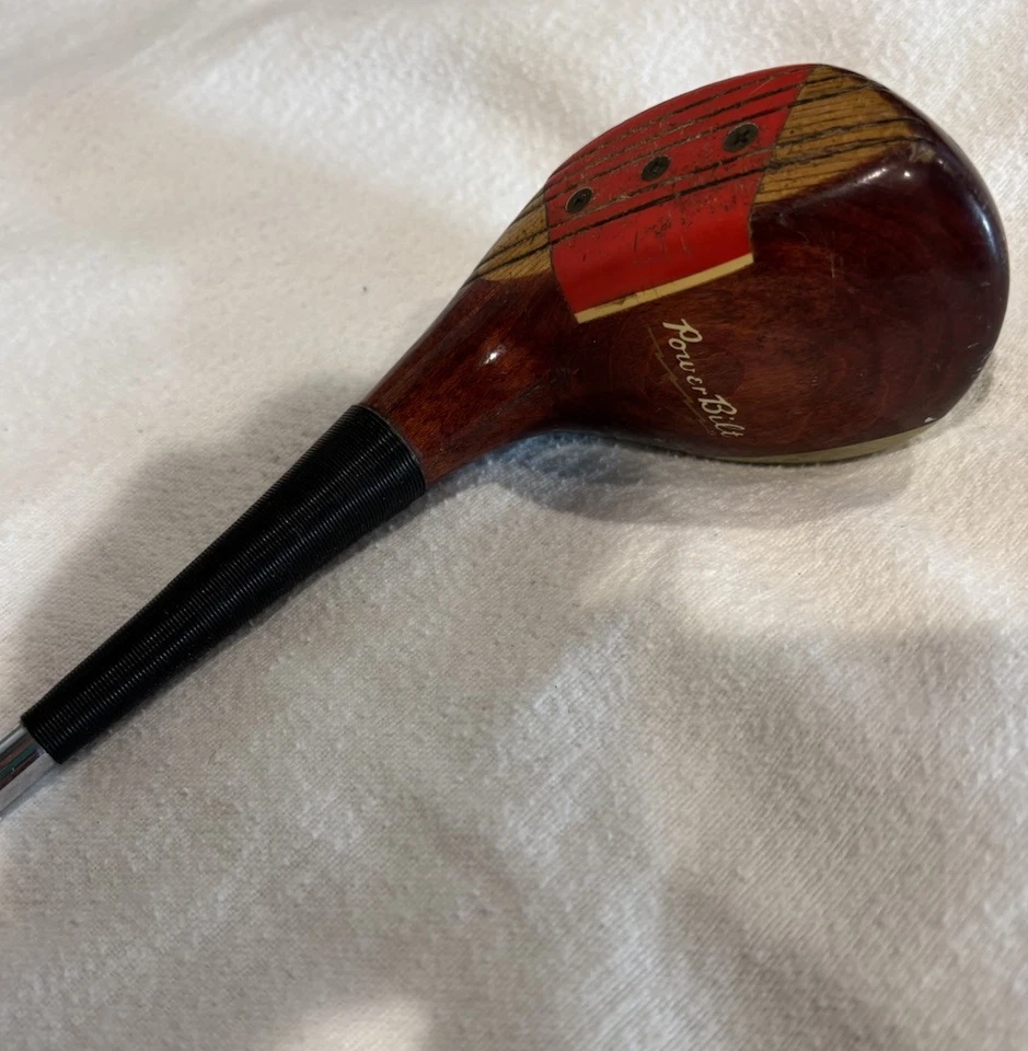 PowerBilt H&B Super Citation Caqui (5) MADERA Diestro Acero Flex Regular Foto 4 de 4