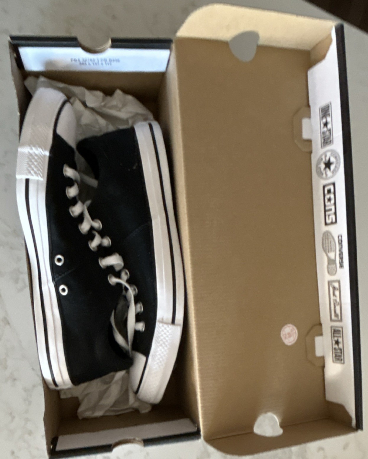 Converse All Star Black Canvas Sneakers Men's Size 11 US Lace Up Casual Shoes thumbnail 9