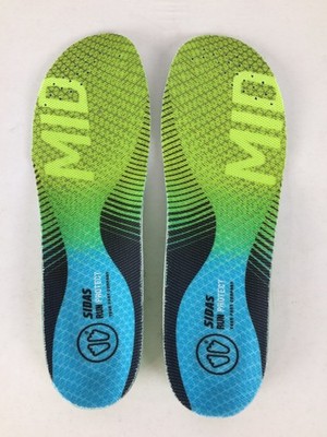 Excellent Sidas 3Feet Run Protec Mid Insoles, Large