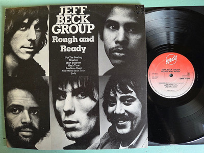 Jeff Beck Group - Rough And Ready LP NL 1977 Reissue Zustand: EX/VG+