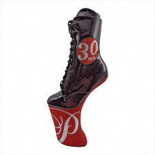 Pleaser 30th Anniversary Souvenir Boot Store Display Rhinestone Collectible RARE