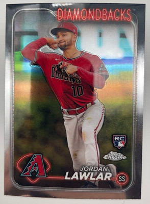 2024 Topps Chrome - Jordan Lawlar #229 (RC) Diamondbacks
