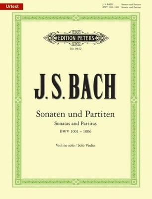 SONATAS & PARTITAS FOR VIOLIN SOLO BWV 1 by BACH, JOHANN SEBASTI Paperback