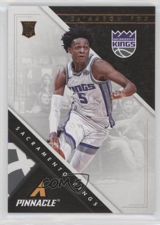 2017-18 Panini Chronicles Pinnacle De'Aaron Fox #258 zc2