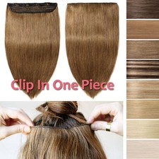USA CLEARANCE One Piece Clip in 100 Remy Human Hair Extensions Remy Highlight