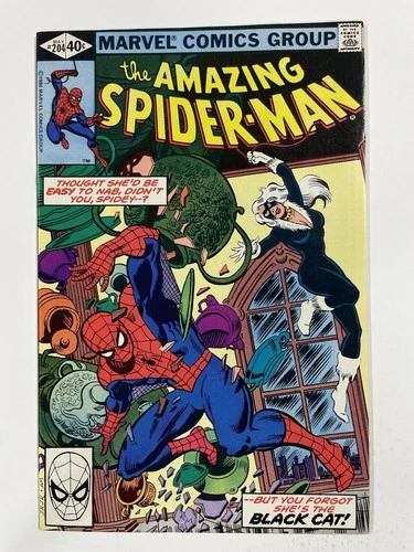 Amazing Spider-Man 204 Near Mint NM Marvel 1980