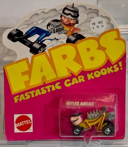 Hot Wheels Redlines Farbs Myles Ahead on the card