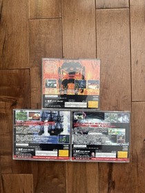 Shining Force III Scenario 1 2 3 set of 3 SEGA Saturn SS Japan Games Tested