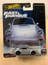 2024 Hot Wheels Premium Fast & Furious Porsche 911 Carrera RS 3.8 w/Real Riders