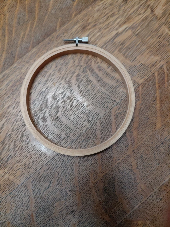 Lot of 15 Wooden Hoops for Embroidery Cross Stich Needlepoint Sizes From 3"-14” - Image 4 of 4