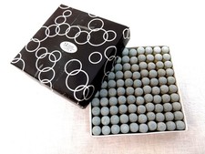 12mm Slip-on Billiard Pool Cue Tips Plastic Ferrules Replacements 10 Pack