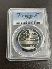 1992-S Olympic Commemorative Half Dollar PR69DCAM PCGS