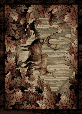 American Destinations Whitetail Woods Multi 2'3''x7'7''