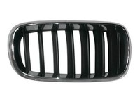Gitter Grill Vorne Rechts BMW X6 F16 2014-2019 VERCHROMT-SCHWARZ