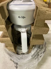 Mr. Coffee 12 Cup Drip Coffee Maker GrabACup Auto Pause White