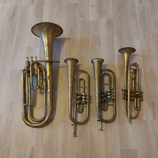 Antique/Old Cornet,Trumpet,Saxhorn