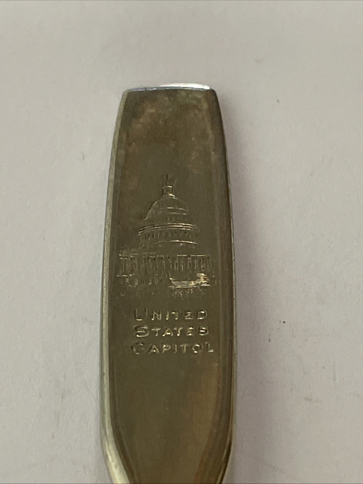 United States Capitol Vintage Souvenir Spoon Collectible