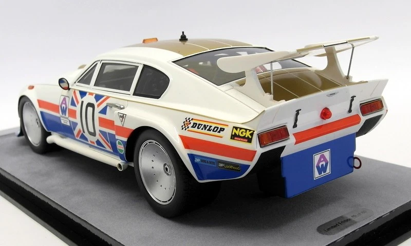 Tecnomodel Mythos 1/18 Scale TM18-117C Aston Martin AM V8 Silverstone 6H '80 #10 - Image 3 of 4