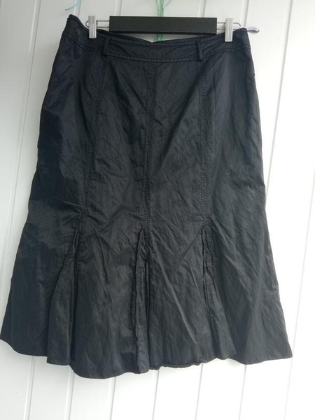 Women Gerry Weber Skirt Black 42 / XL / 50 #813T